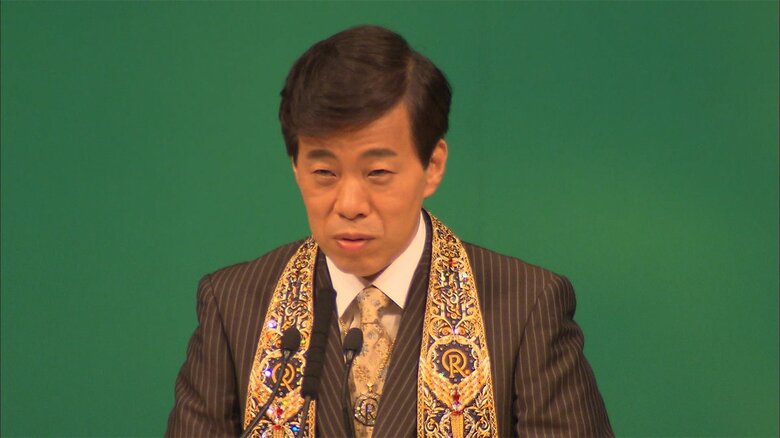 講演する大川隆法氏（2009年7月）