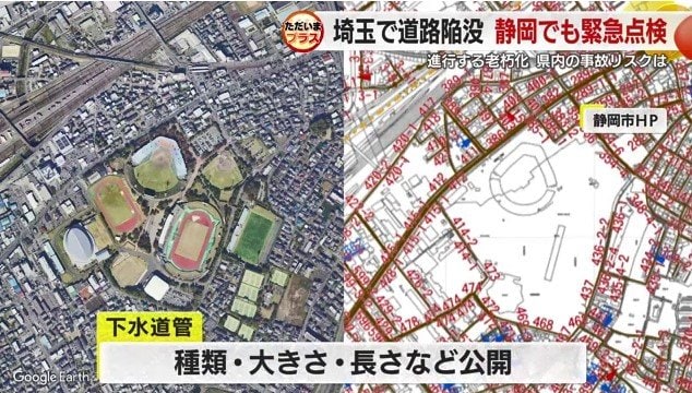 下水道に関する静岡市のホームページ