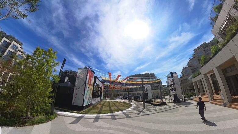 トヨタ「ウーブン・シティ」内部の様子