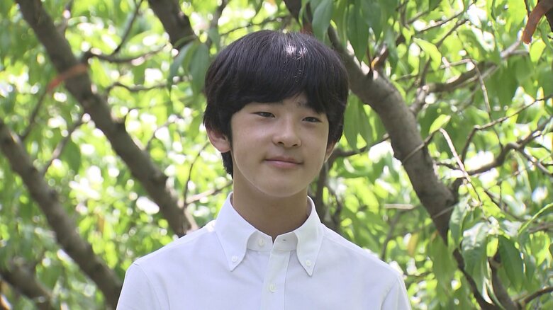 皇位継承順位2位の悠仁さま