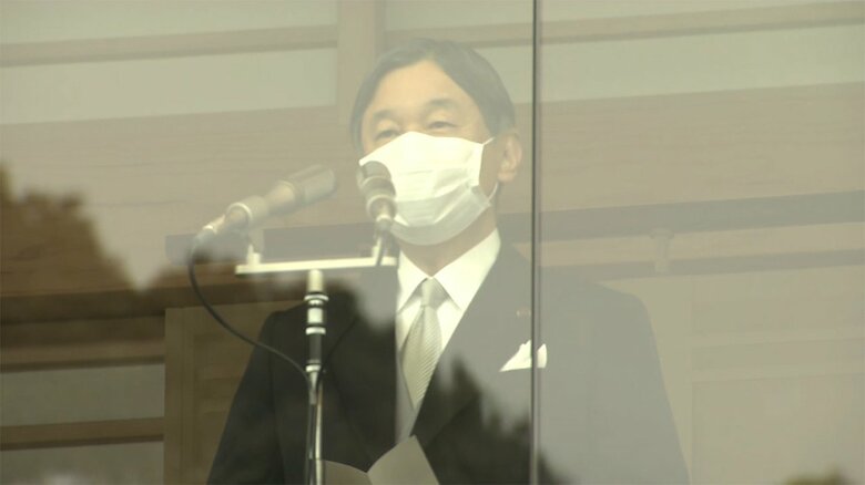 陛下は、「誕生日に初めてお祝い頂き、嬉しく思います」などと述べられた