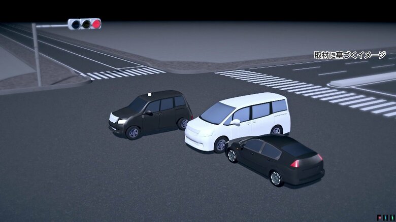 事故の様子（イメージ）