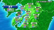 【熊本県の天気】１３日は天気の急変に注意 空気の乾燥で気温差大きく 火の取り扱いにも注意