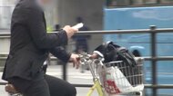 自転車「ながら運転」禁止へきょうから罰則対象に…運転中のスマ…