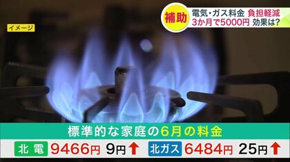 【電気・ガス料金】3か月で5000円の負担軽減へ 7～9月に政府が補助ー「ありがたい」反面「何の足しになるのか」の声もー専門家は終了後の電気料金上昇を懸念ー原油高の影響は夏の終わり以降に