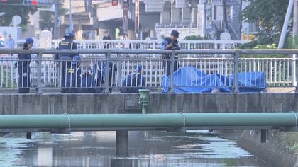 橋の上で倒れていた女性が死亡　頭部の損傷激しく　ひき逃げの疑いも視野に経緯を捜査　福岡市中央区