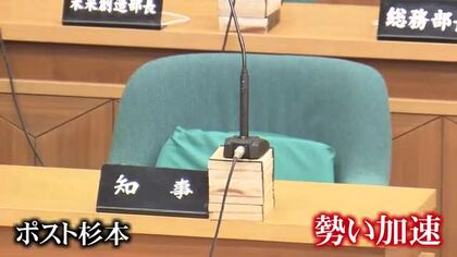 年明けの知事選挙に向け　自民、参政、共産が候補者擁立の動き　セクハラ問題で任期途中の知事が辞職　福井