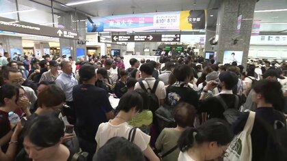 東海道新幹線は始発から通常通り運転再開　東京～新大阪間で「のぞみ」を臨時で増便　終日運転見合わせで約25万人に影響