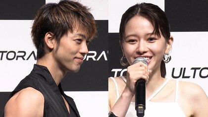 山本舞香「めちゃめちゃエロくない!?」 セクシーな竹内涼真の“美ボディー”を絶賛　スタイル際立つ肌見せ衣装で登場