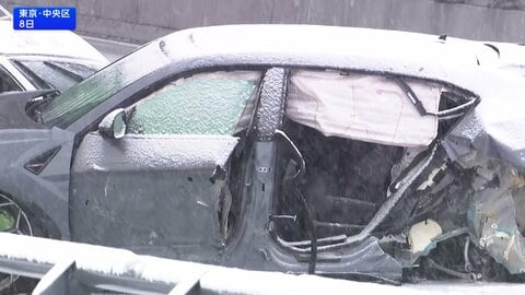 逮捕の中国籍の男立ち会い実況見分　ランボルギーニ“ひき逃げ”事件