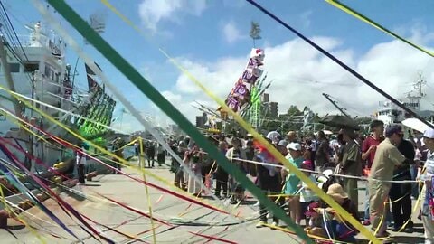 まもなく解禁のサンマ漁に向け大型漁船が気仙沼港を出港　予報ではサンマの来遊量は去年を下回る厳しい見通し
