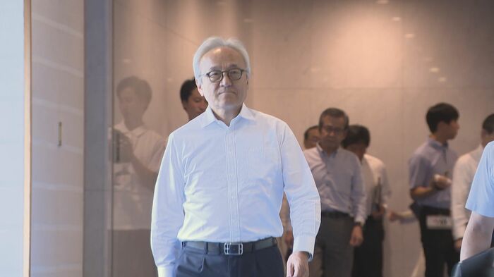 議員辞職を表明した福岡県議会 蔵内勇夫議長