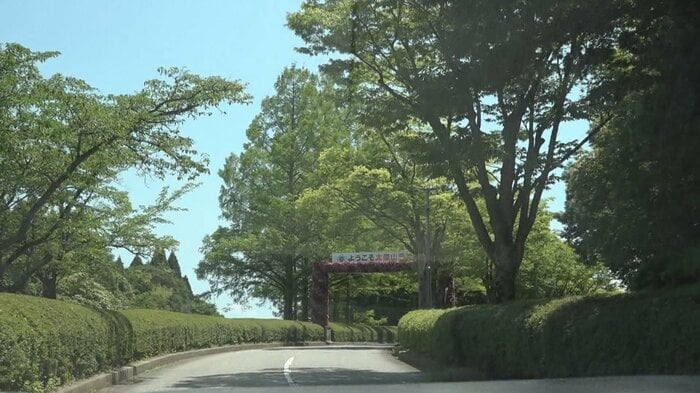 11日　太閤山ランド（車内から撮影）