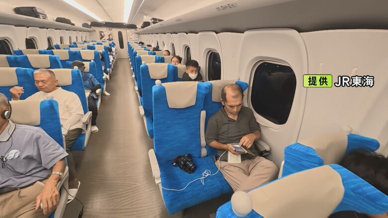 シルバーウィークの1日限定…新大阪→東京の“夜行新幹線”初運行 日付が変わる頃に新富士に停車し朝7時前に到着｜FNNプライムオンライン