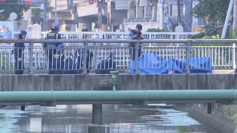橋の上で倒れていた女性が死亡　頭部の損傷激しく　ひき逃げの疑いも視野に経緯を捜査　福岡市中央区｜FNNプライムオンライン