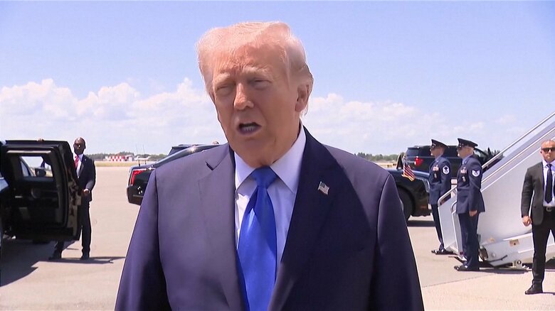 トランプ大統領　イラン“新提案”に「懐疑的な見方」も「数日中に回答と対案提示の見通し」　アメリカ紙｜FNNプライムオンライン