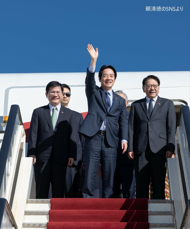 台湾総統がアフリカ訪問　先月予定も「中国からの圧力」で延期に｜FNNプライムオンライン