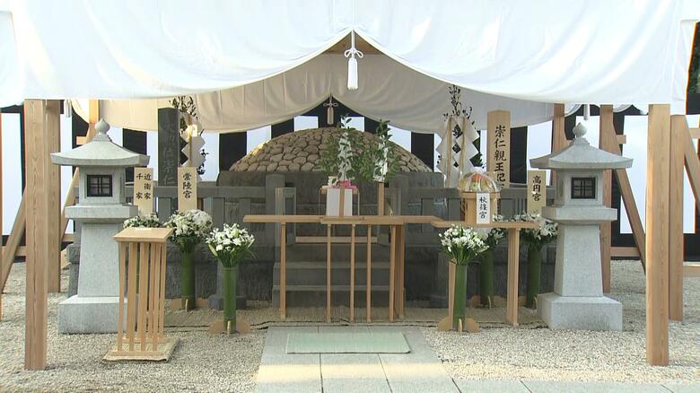 三笠宮妃百合子さまの墓所