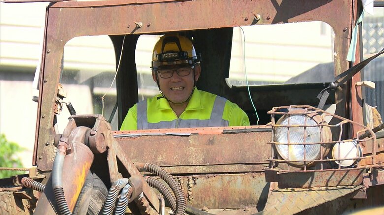 試運転をする小林さん