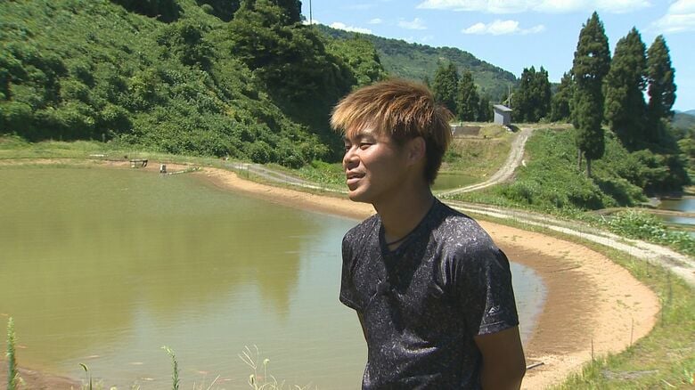 松田養鯉場 伊東大輝さん