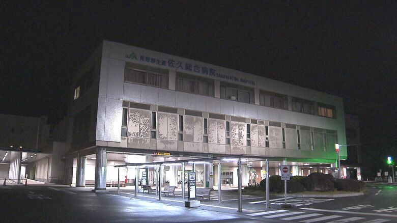 この日の練習は午後10時まで続く　佐久総合病院