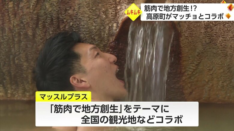 マッチョたちの撮影の様子