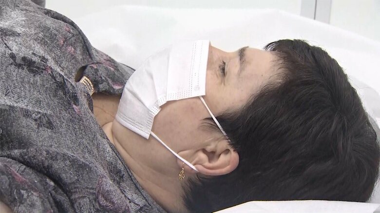 クライナ人のナタリア・ブリトキナさん（50）日本人男性と結婚した娘とともに越谷市で暮らす