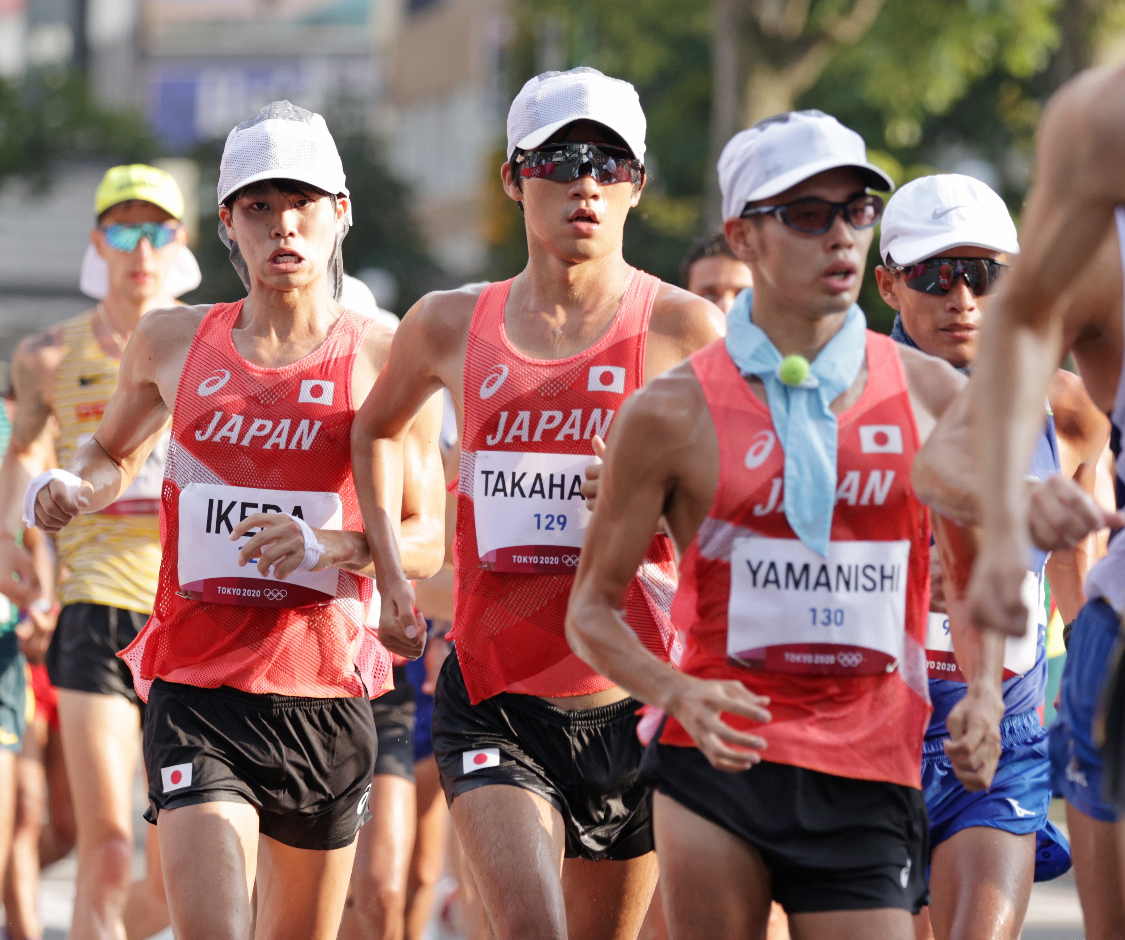 男子20キロ競歩で池田向希が銀メダル 山西利和が銅メダル 気温30度超えの札幌で Fnnプライムオンライン 東京五輪 男子20キロ競歩で池田 向希選手 ｄメニューニュース Nttドコモ