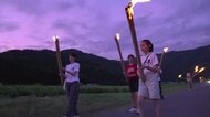 作物の豊作願う「虫送り」　子供たちが虫送りの歌や太鼓を披露　小浜市宮川地区の伝統行事　