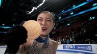 坂本花織「エッジを踏んでコケそうになった」逆転優勝 日本史上初のアベック3連覇へ前進【世界フィギュア2024】