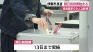 過去最多の9人が立候補した伊東市長選　期日前投票はじまる