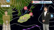 【光岡気象予報士のお天気解説】２日（火）の天気のポイントは「１２月なのに…黄砂飛来」水曜からは寒波も