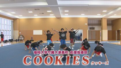 全国で唯一の高校“男子チア部”福大大濠高校「クッキーズ」　創立20年の節目に全国制覇目指す