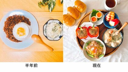 男子大学生が「手作りごはん」を半年間投稿…その成長ぶりがすさまじい！
