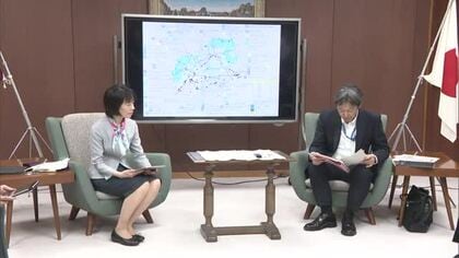 豪雨災害への備えや下水管の老朽化対策を協議　広島県知事と中国地方整備局長会談　　
