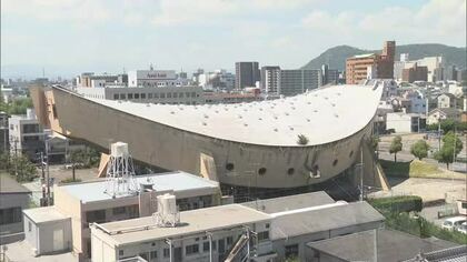 【建物内写真】故・丹下健三氏設計　旧香川県立体育館の解体工事　高松市の合田工務店が落札業者に【香川】