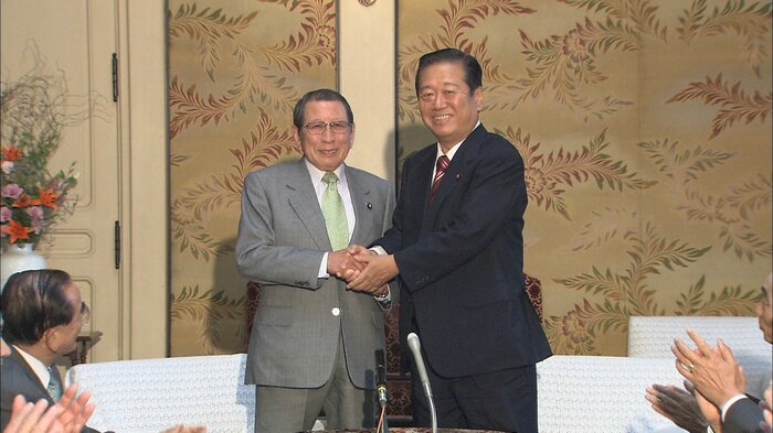 参院統一会派結成で合意　2007年