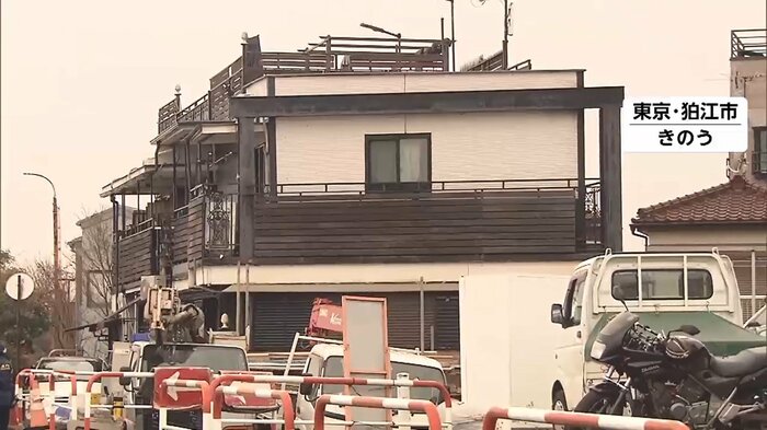 強盗殺人事件のあった住宅(東京・狛江市)