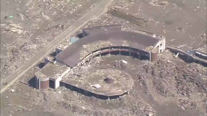 東日本大震災の津波で84人が犠牲になった大川小学校（2011年 宮城・石巻市）