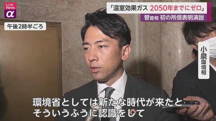 小泉環境相