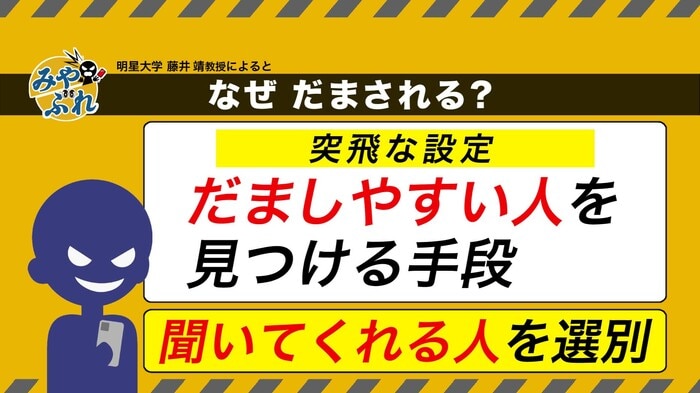 なぜだまされる?