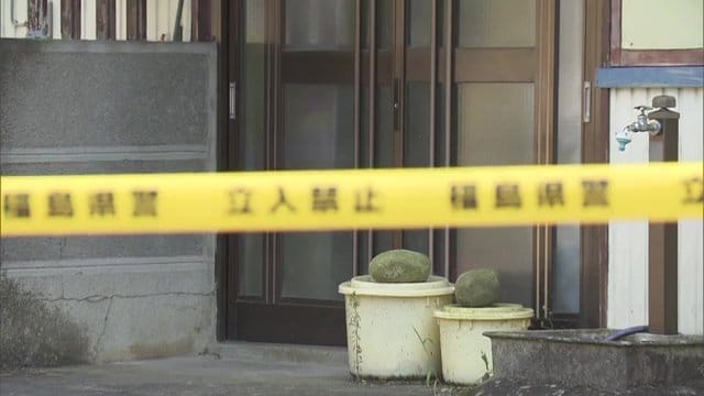 強盗致傷事件の現場(福島県郡山市)