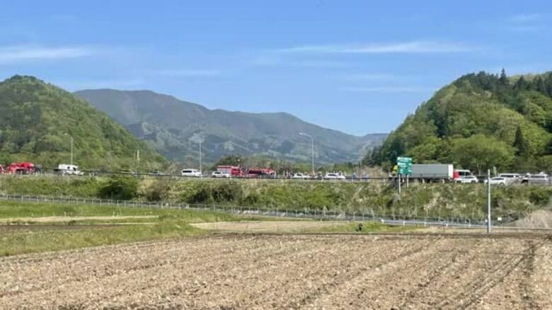 【速報】磐越自動車道でマイクロバスなどが絡む事故　けが人複数の模様＜福島県＞｜FNNプライムオンライン