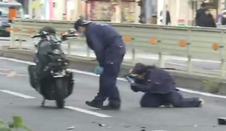 【速報】大阪・十三でバイクの男性死亡　車線変更のトラックが”ひき逃げ”か　大阪府警　｜FNNプライムオンライン
