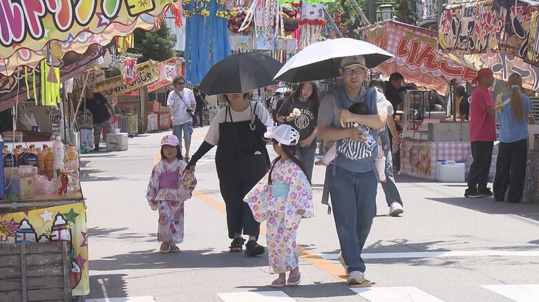 三重県桑名市で“40.4度”を観測…8/1も東海3県は体温超えの危険な暑さ 七夕祭りの会場では入念な熱中症対策｜FNNプライムオンライン