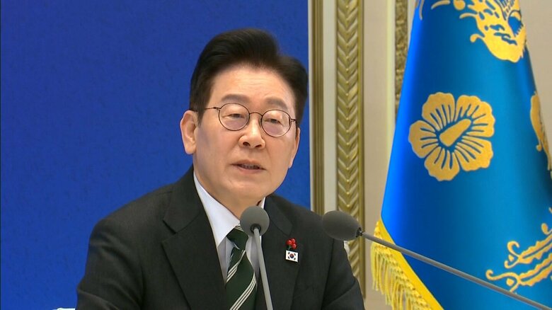 韓国･李在明大統領が米朝対話「早期実現へ外交的努力尽くす」…南北関係改善に重要　2018年の軍事合意復活にも意欲｜FNNプライムオンライン