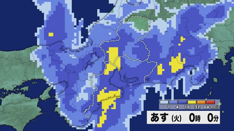 東海3県に「線状降水帯」発生の恐れ 14日夜から翌朝にかけ“警報級の大雨”の可能性 土砂災害などに注意｜FNNプライムオンライン