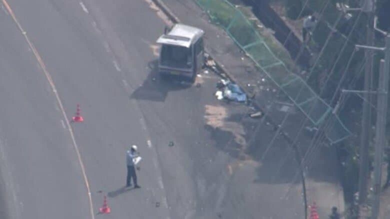国道で車2台が正面衝突　普通乗用車助手席の女性（72）も死亡　広島・安佐北区｜FNNプライムオンライン