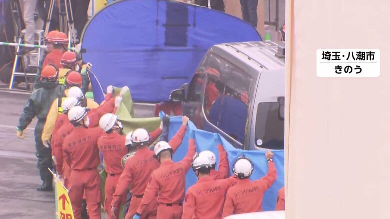 【判明】埼玉・八潮市道路陥没事故　下水道管内から発見された遺体は「成人男性」　損傷激しく死因は不明｜FNNプライムオンライン
