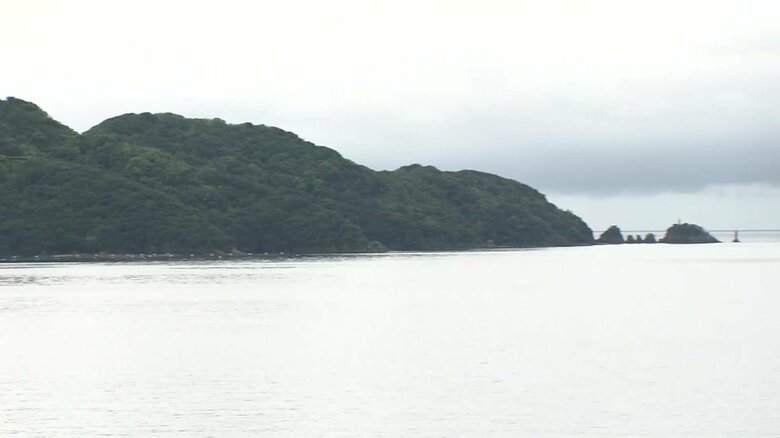 愛媛・八幡浜港（30日午前11時半ごろ）